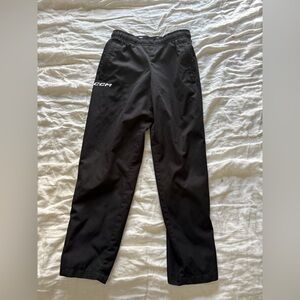 CCM Kids Black Warm Up Pants Size M